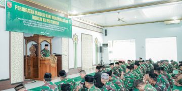 Meneladani Akhlak Rasulullah, Kodam XV/Pattimura Perkuat Karakter Prajurit dan Kemanunggalan dengan Rakyat
