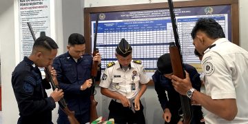 Optimalkan Sarpras Pengamanan, Lapas Namlea Lakukan Pemeliharaan Senpi