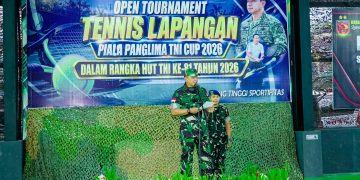 Gebrakan HUT ke-81 TNI: Ambon Jadi Tuan Rumah Kejuaraan Tenis Lapangan Panglima TNI Cup