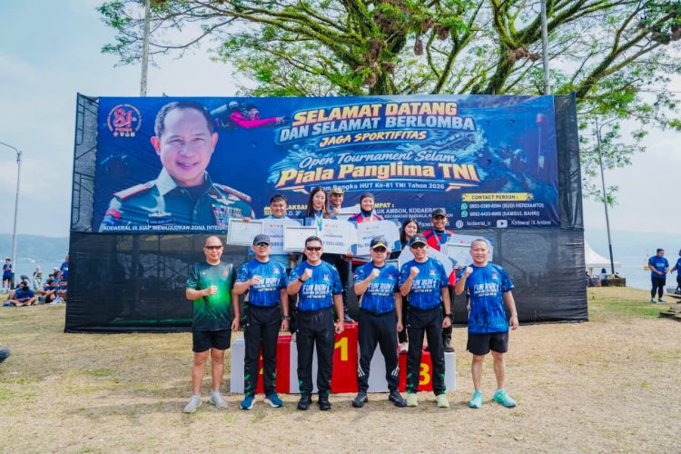 Semarak HUT ke-81 TNI, Dari Fun Run Hingga Bakti Sosial Untuk Masyarakat Maluku