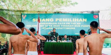 Menuju Prajurit Berkualitas, Pangdam XV/Pattimura Tegaskan Pentingnya Seleksi Transparan dan Akuntabel