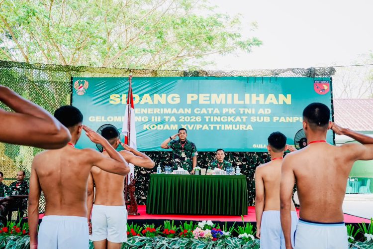 Menuju Prajurit Berkualitas, Pangdam XV/Pattimura Tegaskan Pentingnya Seleksi Transparan dan Akuntabel