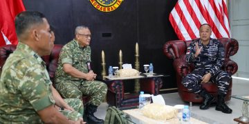 Kodaeral IX Perkuat Akuntabilitas BMN, Terima Kunjungan Tim Itjen Kemhan RI