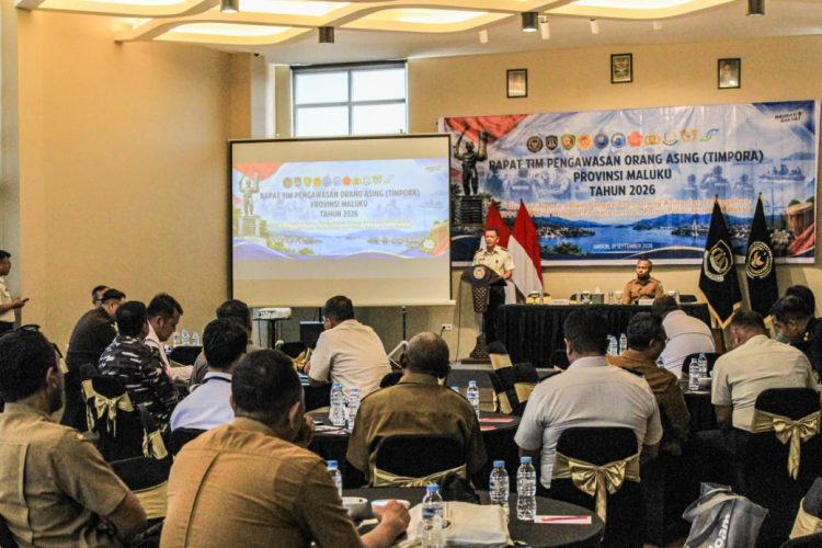 Kodaeral IX Perkuat Sinergi Timpora Awasi Aktivitas Orang Asing di Maluku
