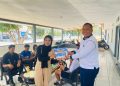 Kodaeral IX Serahkan Hadiah Lomba Foto Unik HUT ke-81 TNI