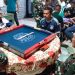 Semarak HUT ke-81 TNI, TNI dan Dispora Bersama Pengcab ORADO Bursel Gelar Turnamen Domino