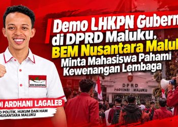 Demo LHKPN Gubernur di DPRD Maluku, BEM Nusantara Minta Masa Aksi Pahami Kewenangan Lembaga