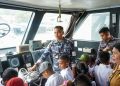 Kodaeral IX Kenalkan Dunia Kemaritiman kepada Siswa SD Negeri 61 Ambon, Ajak Naik Kapal Perang dan Bunker