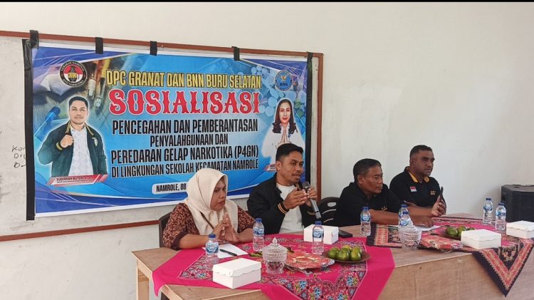 BNNK Bursel dan GRANAT Perkuat Benteng Sekolah dari Ancaman Narkoba, Pelajar Didorong Berani Berkata Tidak