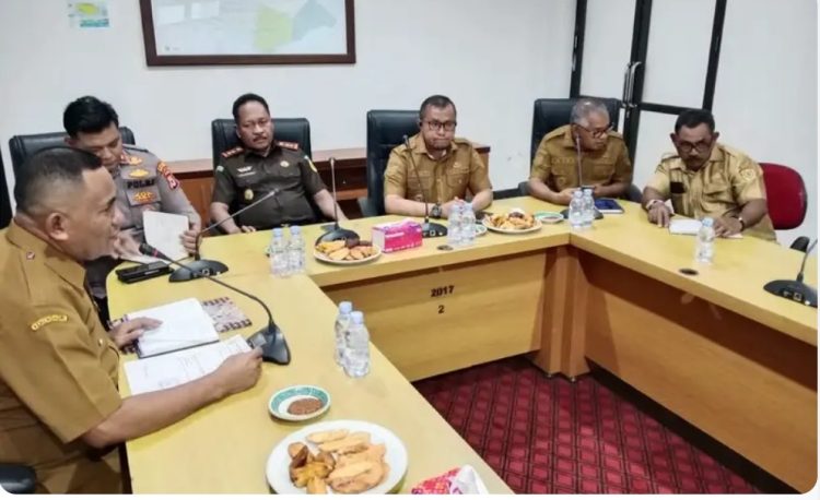 Pemkab Bursel Gelar Rakor Lintas Sektor, Bahas Pengawasan Proyek dan Sengketa Lahan