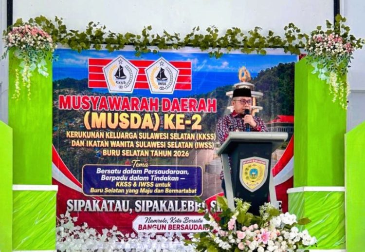 Bupati La Hamidi Buka Musda II KKSS–IWSS, Dorong Peran Diaspora Sulawesi Selatan dalam Pembangunan