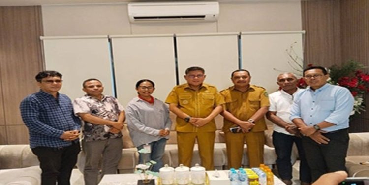 Wali Kota Bodewin M. Wattimena Sambut Pengurus DPD PIKI Maluku