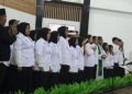 77 Lulusan FK Unpatti Jalani Sumpah Dokter Muda