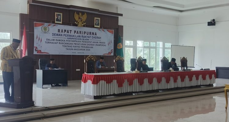 Perubahan APBD Buru Selatan 2026 Disepakati, Pemkab dan DPRD Dorong Pembangunan untuk Warga