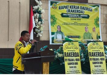 Dibuka Rakerda Pengajian Alhidayah Kabupaten Buru