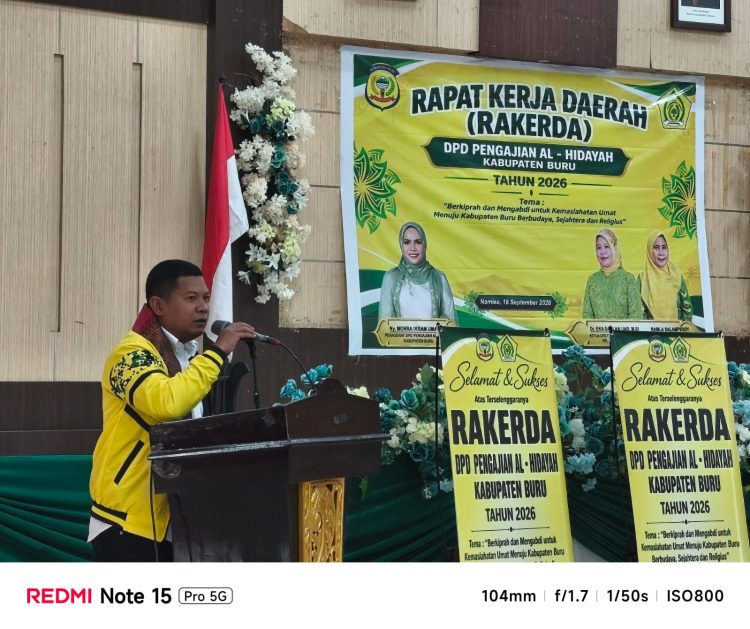 Dibuka Rakerda Pengajian Alhidayah Kabupaten Buru