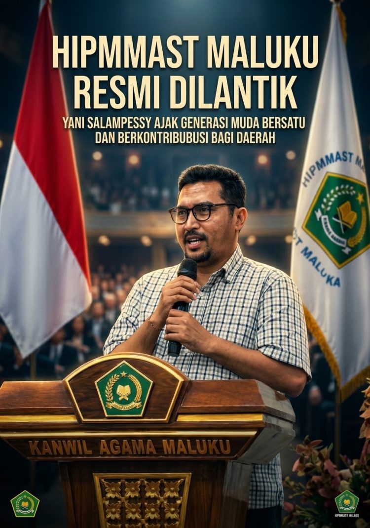 HIPMMAST Maluku Resmi Dilantik, Yani Salampessy Ajak Generasi Muda Bersatu dan Berkontribusi bagi Daerah
