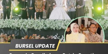 Sejumlah Kepala Daerah Hadiri Resepsi Pernikahan Putri Bupati Bursel La Hamidi di Namrole