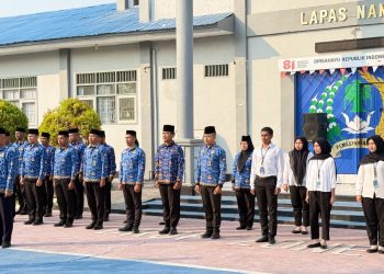 Peringati Hari Kesaktian Pancasila, Jajaran Lapas Namlea Tegaskan Komitmen Junjung Tinggi Ideologi Bangsa