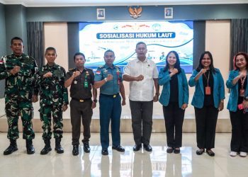 Sosialisasi Hukum Laut, Diskum Kodaeral IX Perkuat Pemahaman Mahasiswa tentang Wewenang TNI AL