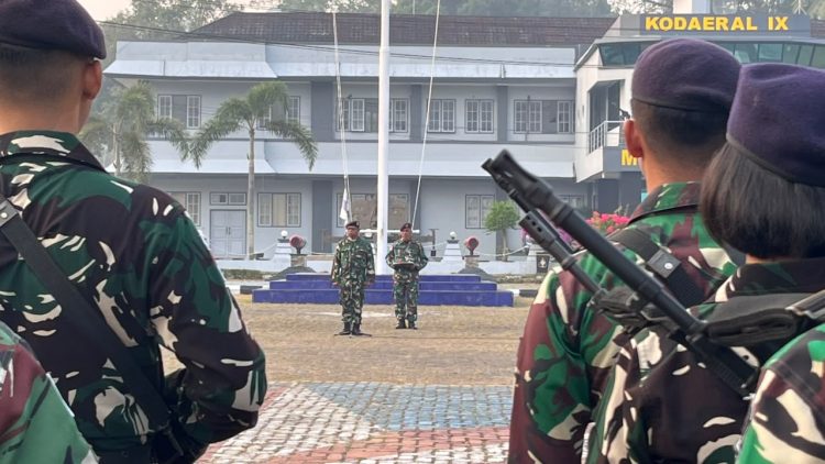 Peringati Hari Kesehatan TNI AL 2026, Kodaeral IX Perkuat Kesiapan Dukungan Kesehatan Prajurit