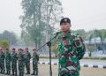 Jelang Sertijab, Wadan Kodaeral IX Teguhkan Disiplin dan Semangat Pengabdian Prajurit