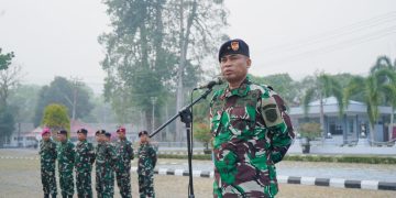 Jelang Sertijab, Wadan Kodaeral IX Teguhkan Disiplin dan Semangat Pengabdian Prajurit