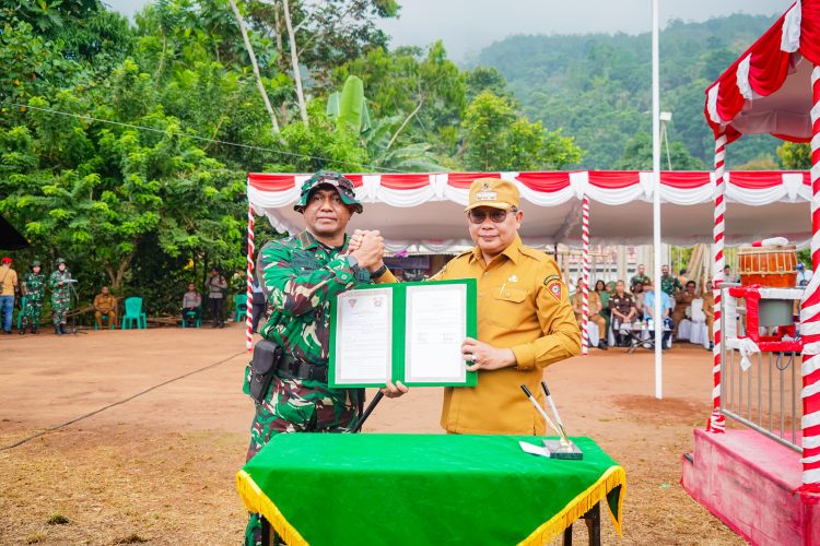 Dorong Pemerataan Pembangunan, TMMD Ke-130 Kodim 1504/Ambon Resmi Dibuka