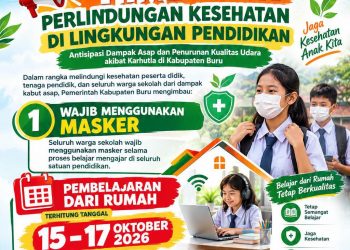 Akibat Karhutla Kian Memburuk, Sekolah di Kabupaten Buru Diliburkan Selama Tiga Hari