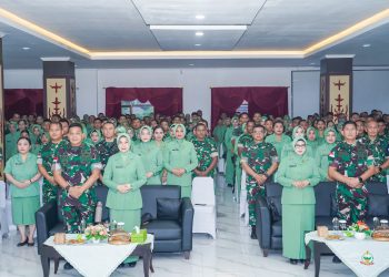 Wujudkan Keluarga Prajurit Sehat, Kodam XV/Pattimura Gelar Ceramah Kesehatan Bahaya PMS dan HIV