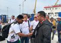 Benhur Watubun Pimpin Penjemputan Peserta MPP AMGPM XXXVII di Dermaga Tual