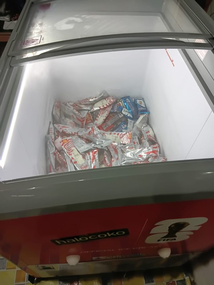 Mitra halocoko Merasa Di Telantarkan, 90 Ice Cream Rusak, Kompensasi 50 Persen Di Persoalkan