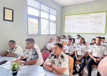 Optimalkan Pelaporan Kinerja, Lapas Namlea Ikuti Penguatan dan Evaluasi Kanwil Ditjenpas Maluku