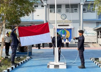 Peringati Sumpah Pemuda, Lapas Namlea Gaungkan Semangat Patriotik, Gigih, dan Empati