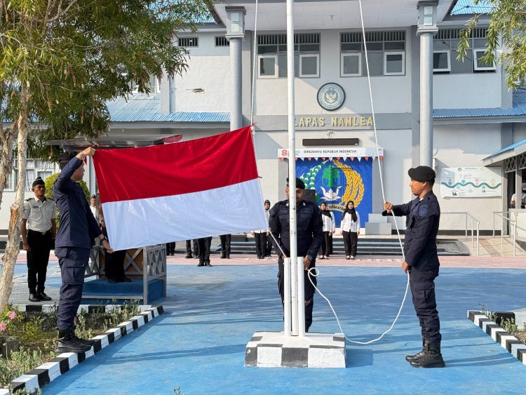 Peringati Sumpah Pemuda, Lapas Namlea Gaungkan Semangat Patriotik, Gigih, dan Empati