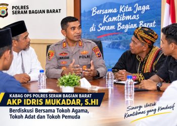 Dingin dalam Sikap, Humanis dalam Pelayanan, AKP Idris Mukadar,S.HI Kembali Dipercaya Jabat Kabag OPS Polres SBB