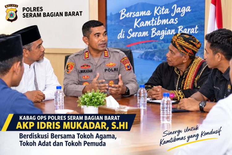 Dingin dalam Sikap, Humanis dalam Pelayanan, AKP Idris Mukadar,S.HI Kembali Dipercaya Jabat Kabag OPS Polres SBB