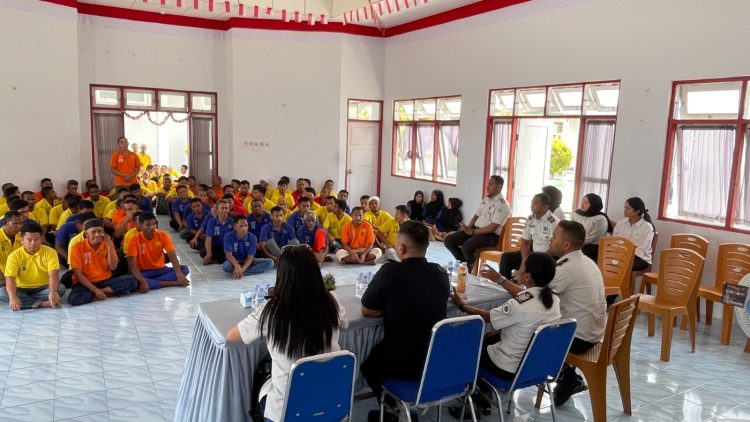 Dikunjungi Bapas Ambon, PPK dan Warga Binaan Lapas Namlea Ikut Sosialiasi Hak Integrasi