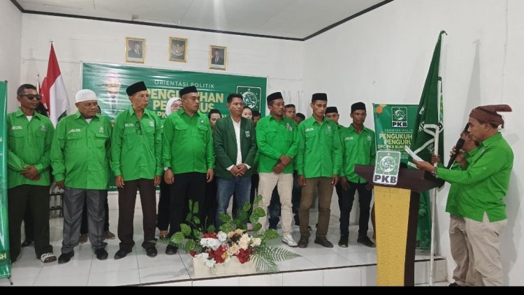 Basri Damis Ajak PKB Bursel Dukung La Hamidi Dua Periode Usai Pelantikan Pengurus